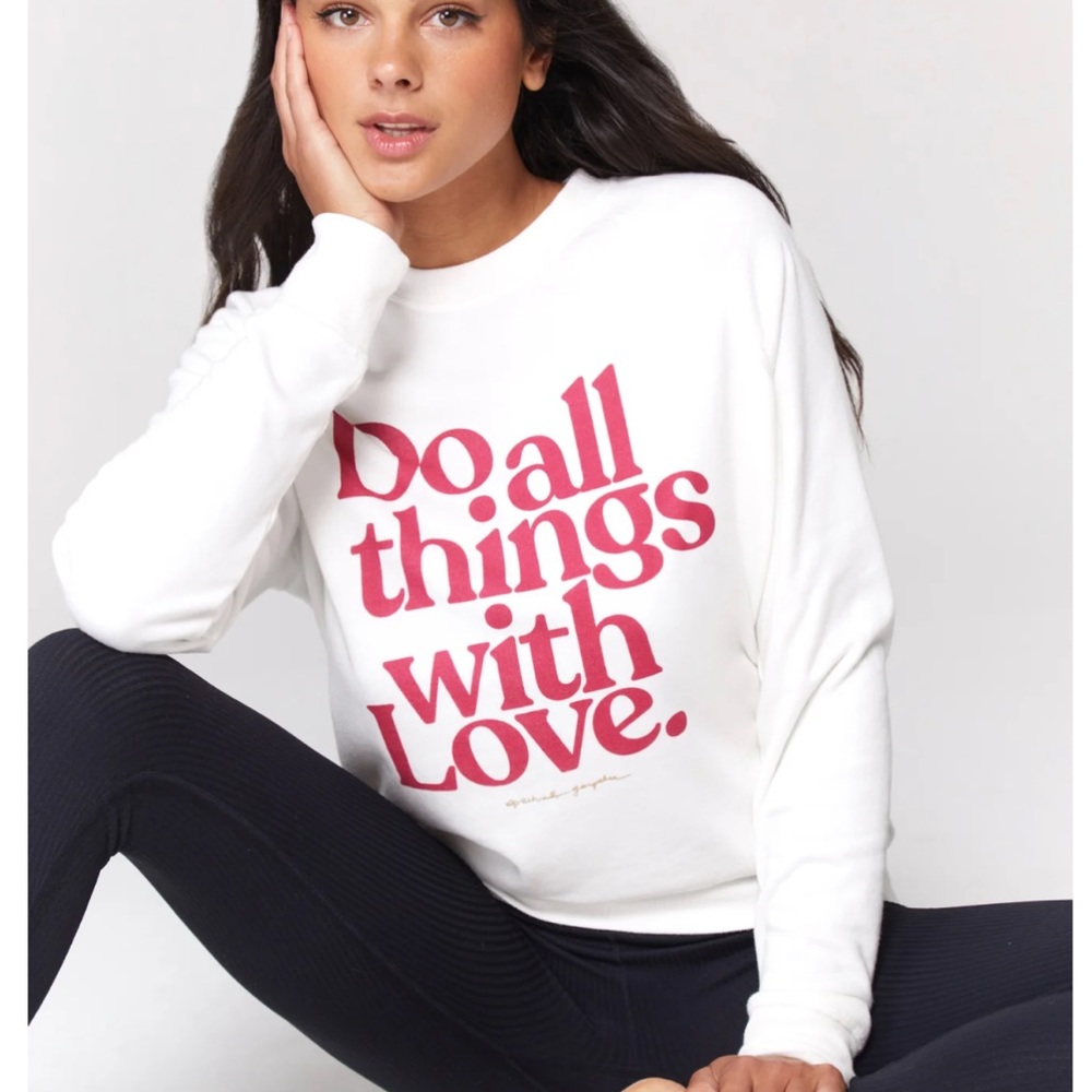 “Do All Things With Love” Spiritual Gangster Pullover